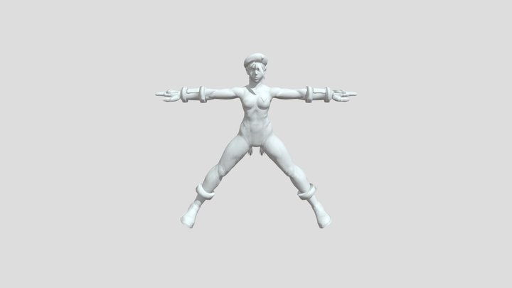 Cammy White 3D Model
