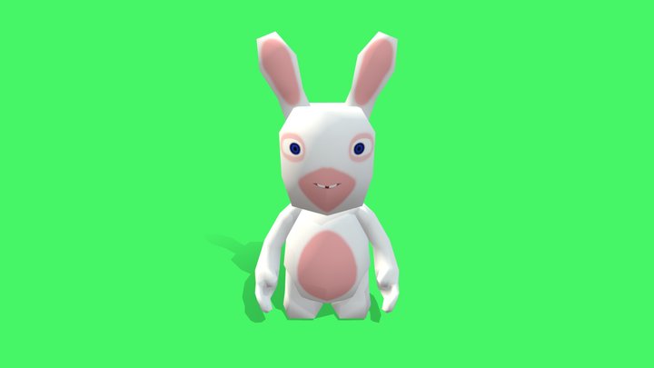 Raving Rabbids(瘋狂兔子) 3D Model