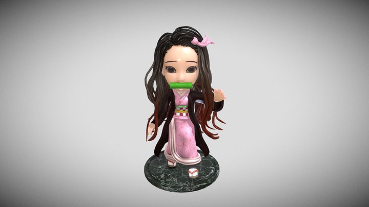 Nezuko2 3D Model