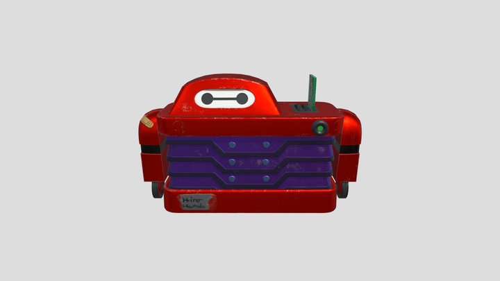 Big Hero 6 Inspired Lootbox 3D Model