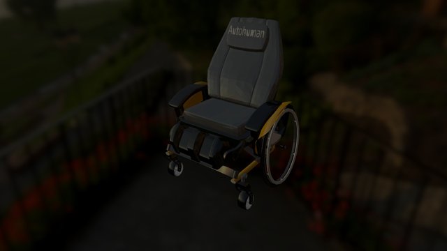 Model Sof Wheelchairs 3D Model
