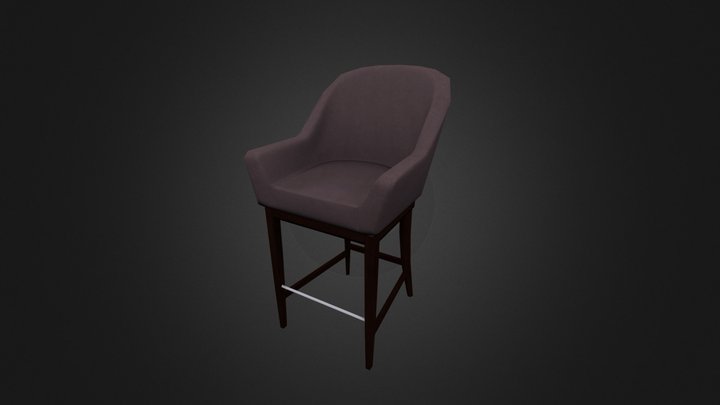 leather_chair.obj 3D Model