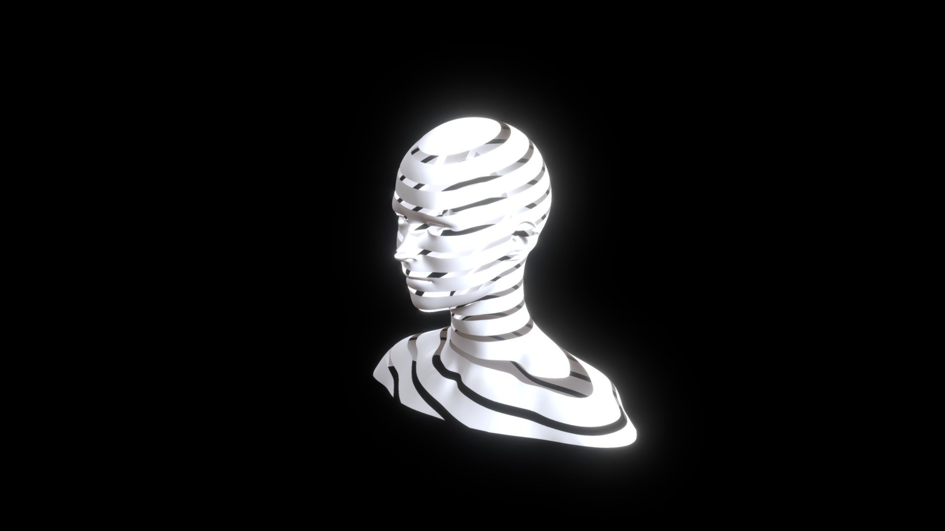 Busto in Stripes