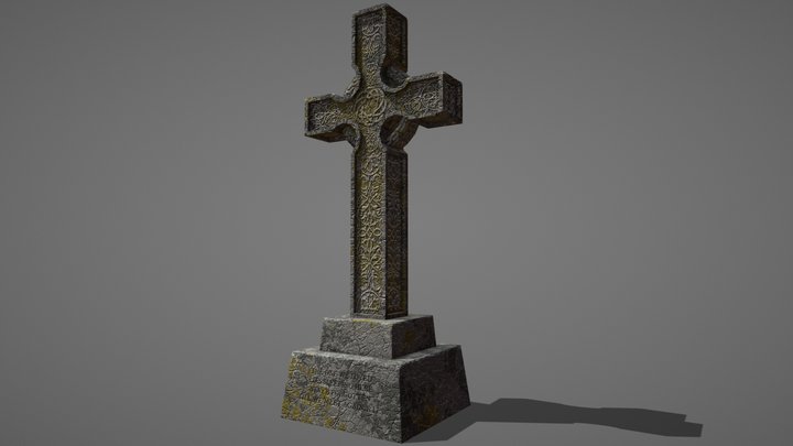 Head Cross 3D Model