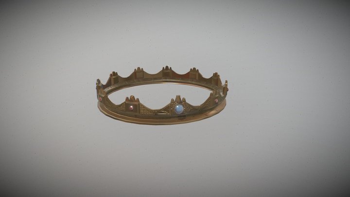 King Crown 3D Model