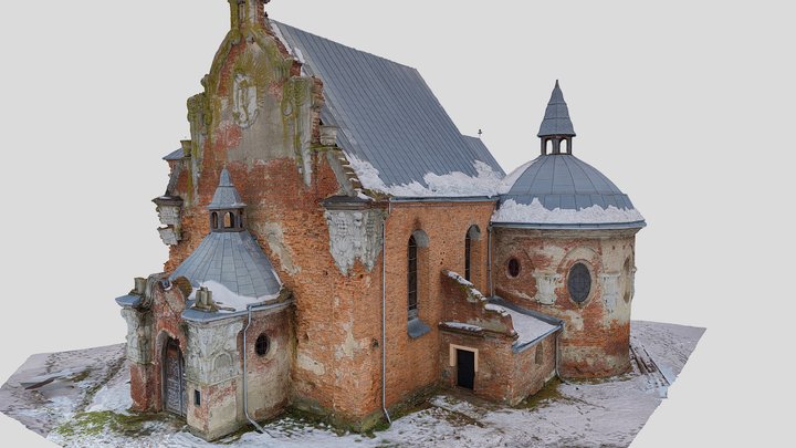 Kościół w Starej Soli 3D Model