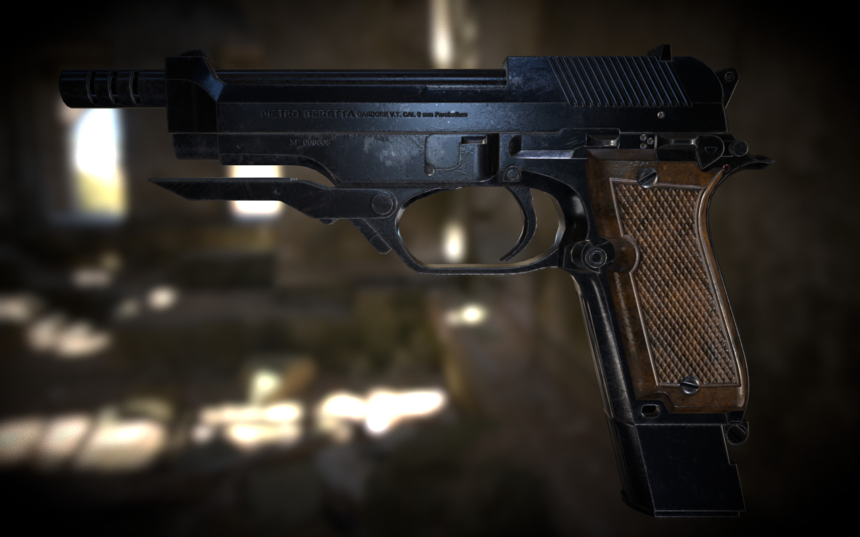 Beretta M93R - 3D model by Dániel Nagy (@ndaniel) [1fc047d] - Sketchfab