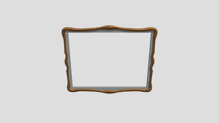 Nouveau Frame 2 3D Model