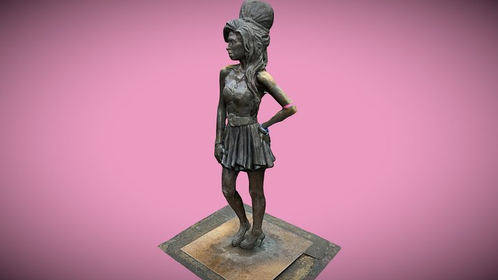 Amy winehouse 3D Model