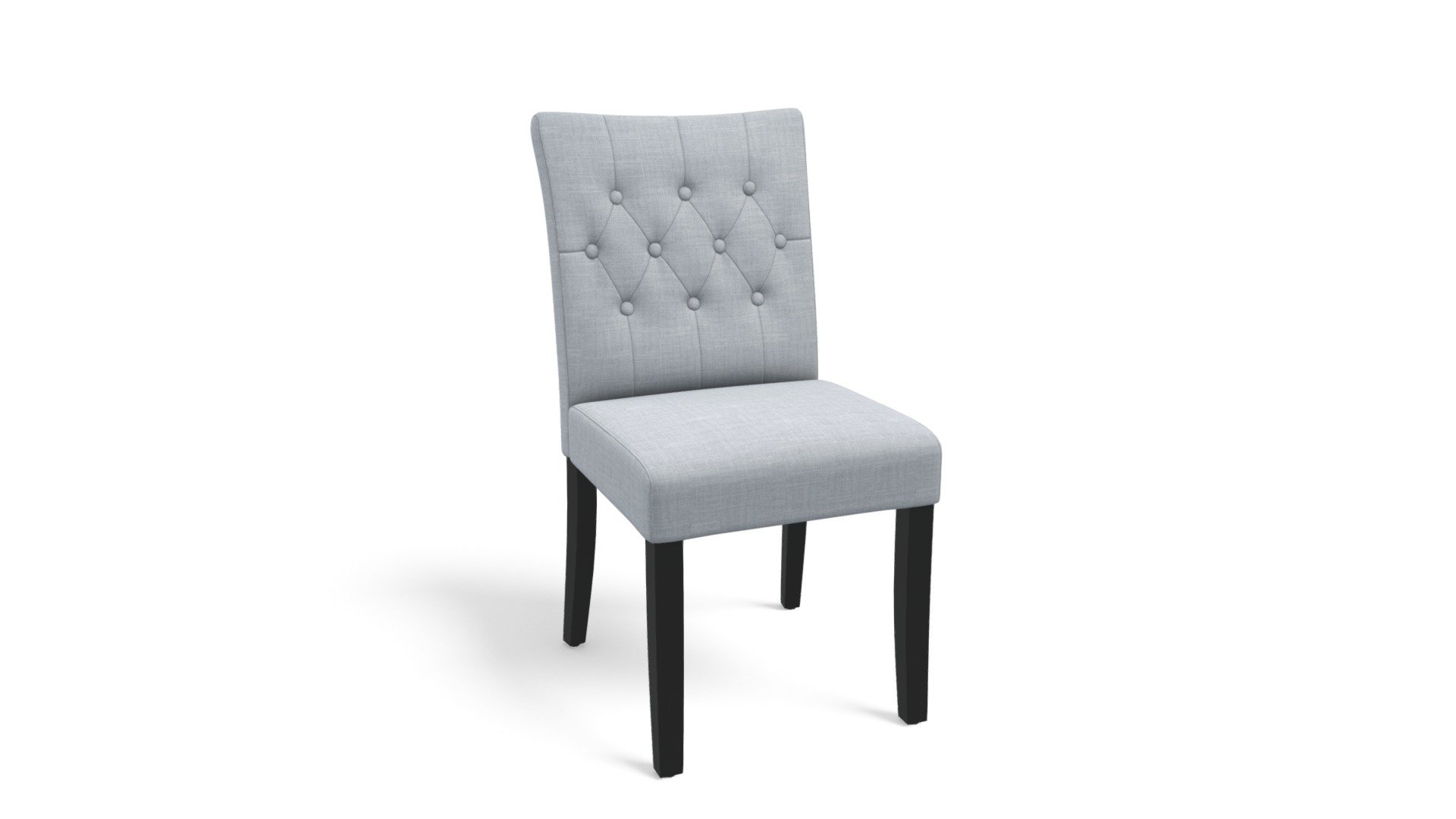 Set of 2 Flynn Dining Chairs, Persian Grey Download Free 3D model by