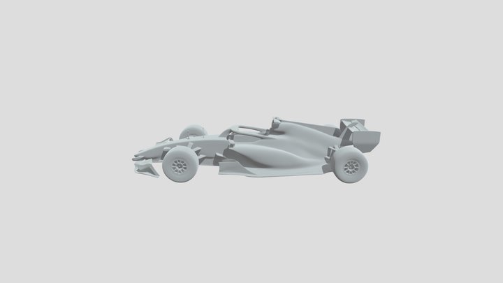 Oracle Red Bull Racing F1 Car 3D Model