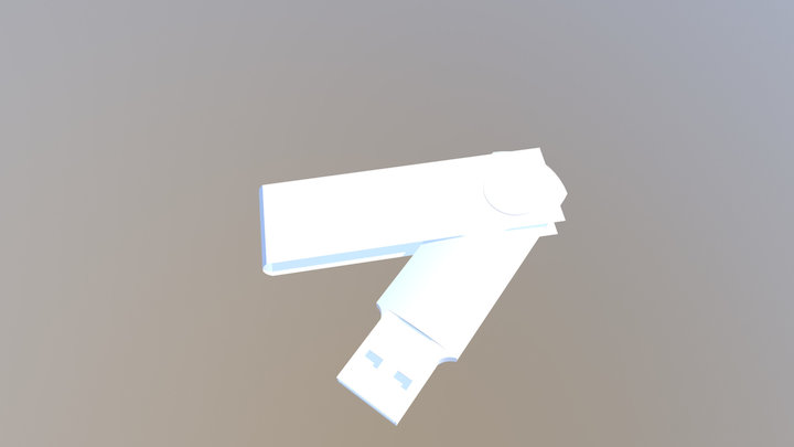 Pendrive 3D Model