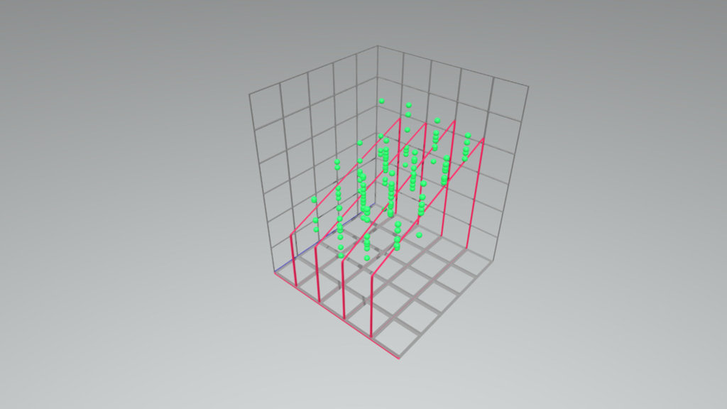 Multiple Regression - Regression Lines Y to Z - 3D model by ...