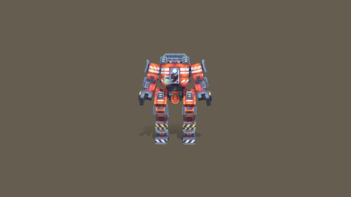 Mech Robot 3D Model