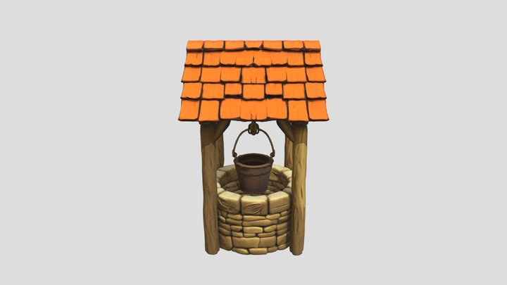 Wishing Well 3D Model