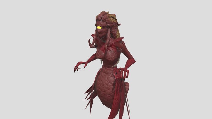 Elmental Animado 3D Model