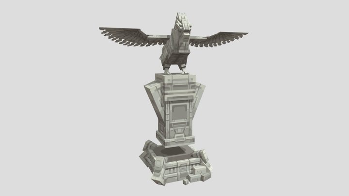 동상 3D Model