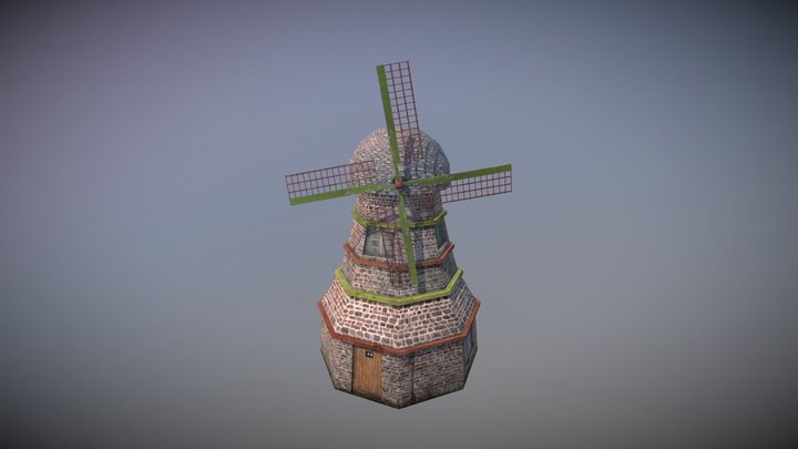 Windmill 3D Model