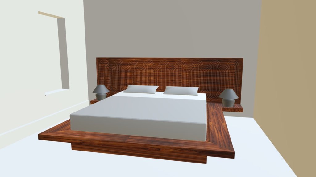 BED1 FOR SKETCHFAB