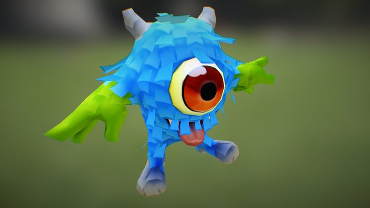 Monsterata 3D Model