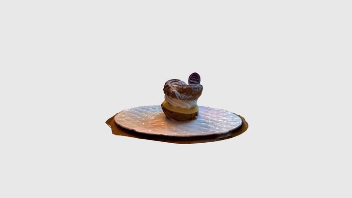 cream puff 3D Model