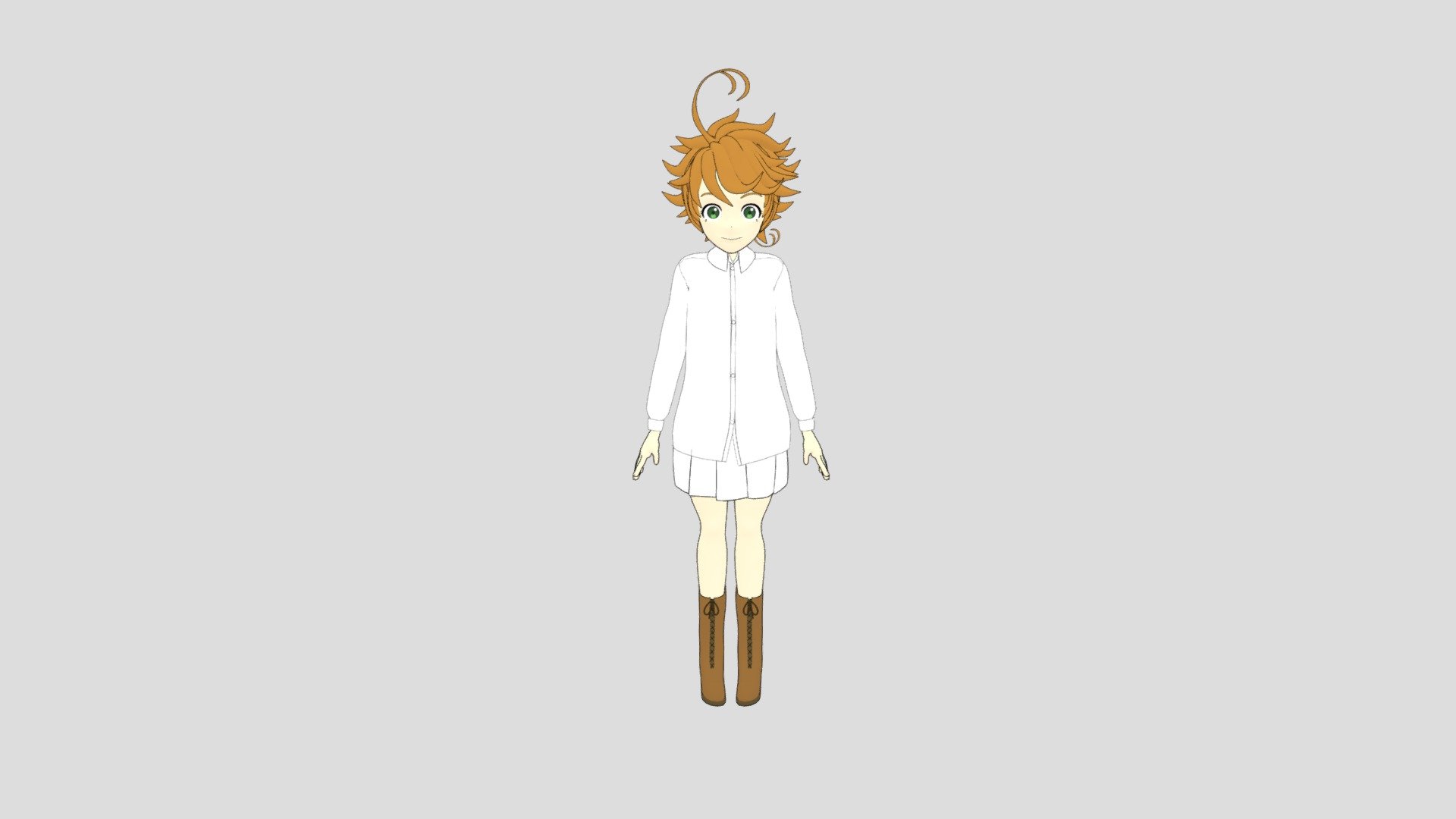 Emma: The promised neverland 3d model