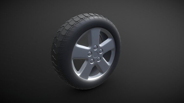 Modifier Wheel 3D Model