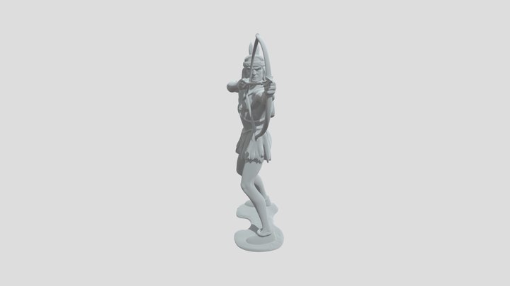 American ındian Archer – Free 3D Model STL