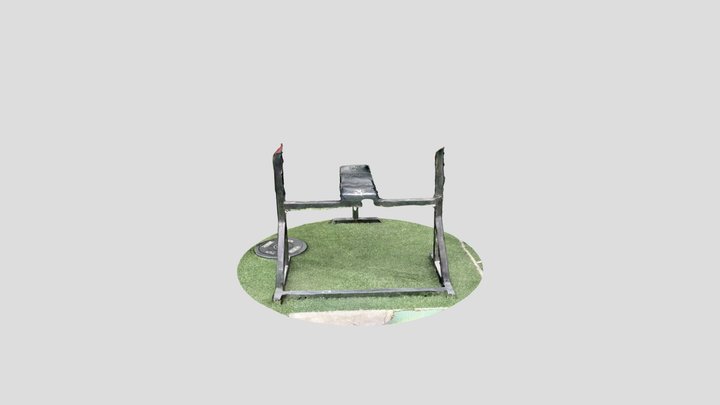 3D plank model 3D Model