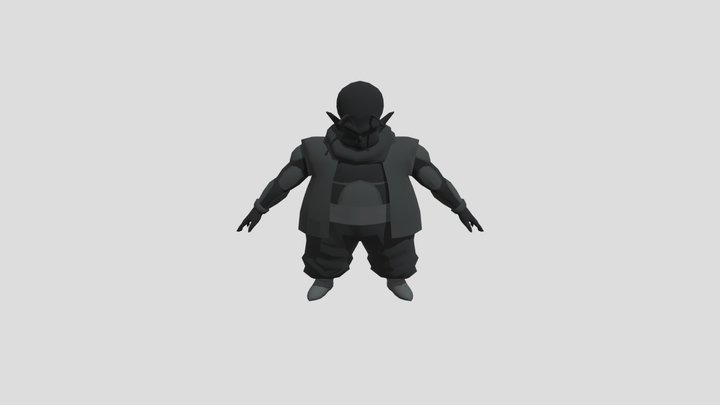 Namekian Elder Moori/ Muri 3D Model