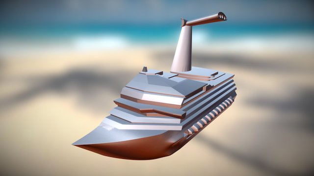 Cruise Ship Stout Final ADJUSTED 3D Model