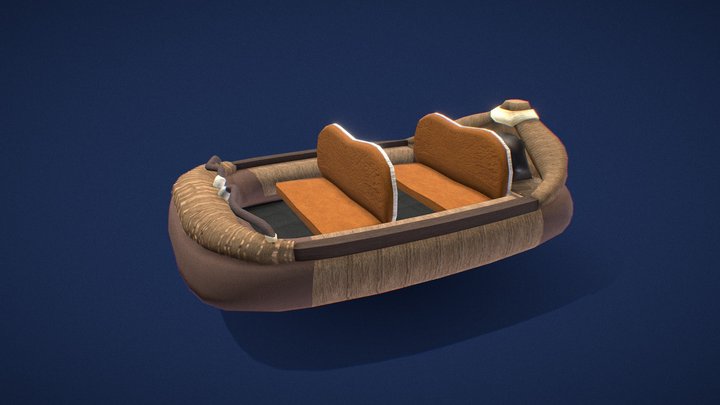 Boat 3D Model