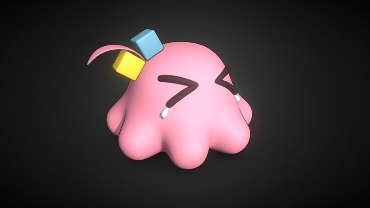 Bocchi The Blob 3D Model