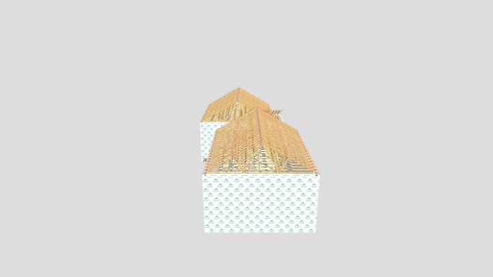 Block_1_ Roof 3D Model