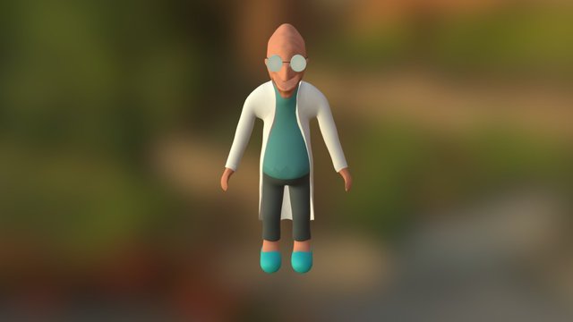Farnsworth WIP 3D Model