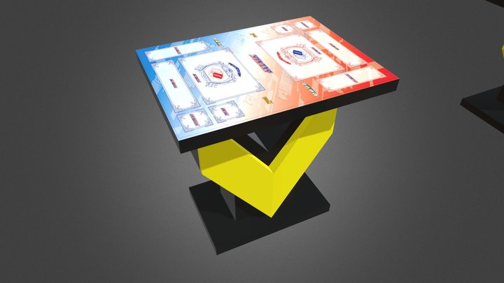 卡牌桌子 3D Model