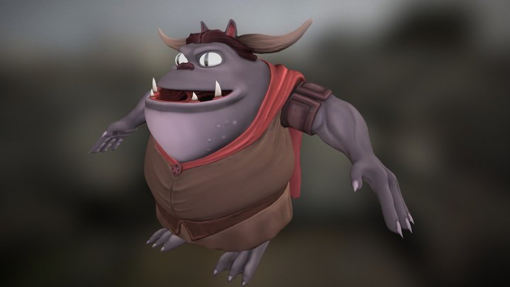 Goblin - Hobbit 1977 3D Model