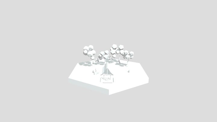 Campsite 3D Model