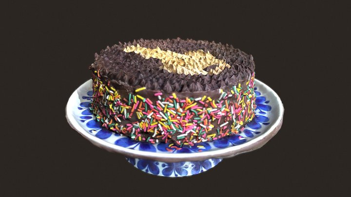 Magic Key Birthday Cake (2 years in Business)