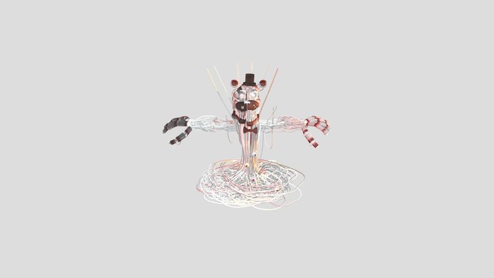 Molten Freddy By Thudner And T M 3D Model