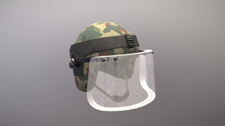 helmet Kiver-M 3D Model