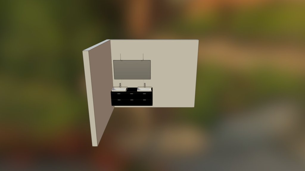 Arredo bagno doppio lavabo