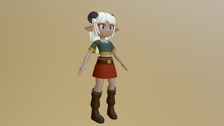 Meredith 3D Model