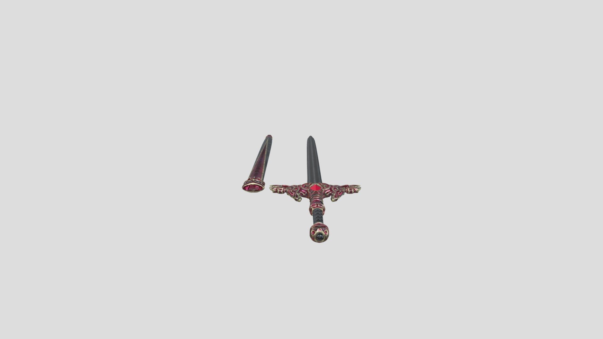 Kanji crimson dragon sword free