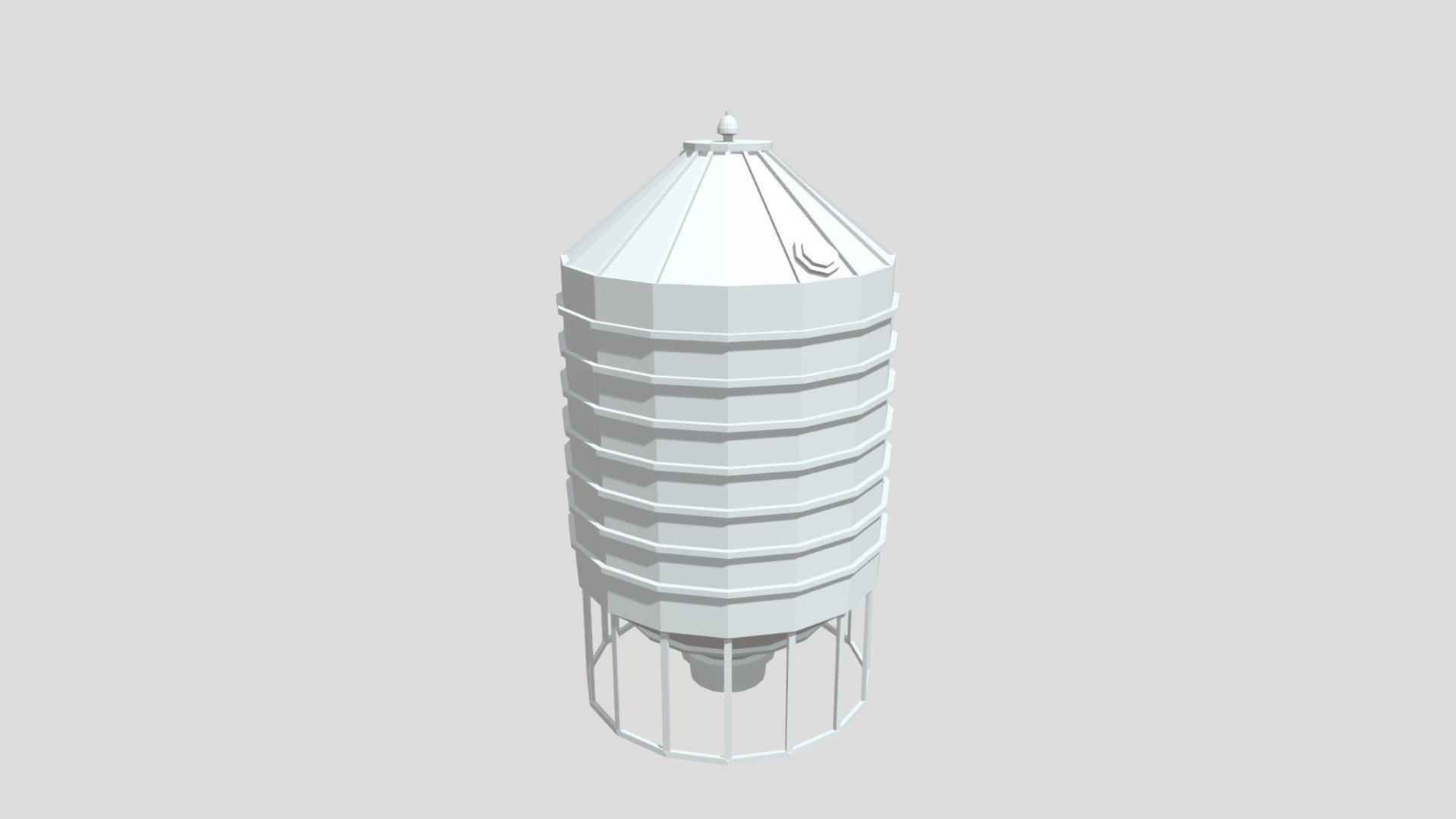 Water tower from Poly by Google