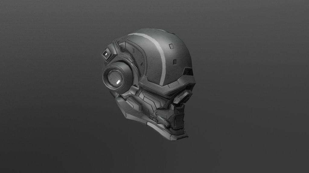 helmet A 3D model collection by riesangchito Sketchfab