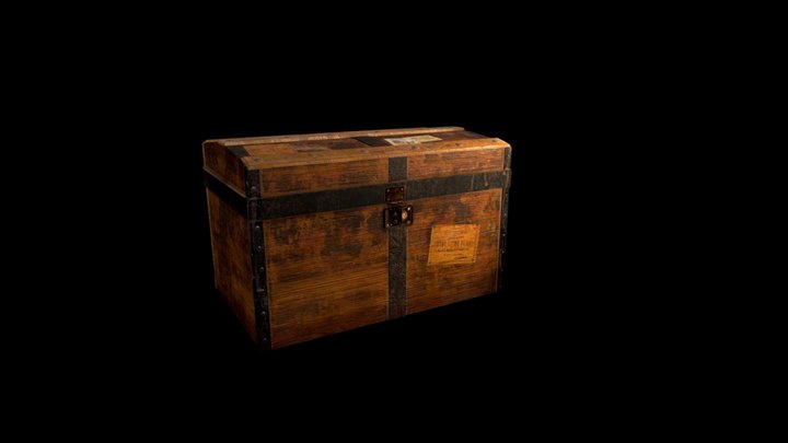 Old Chest 3D Model