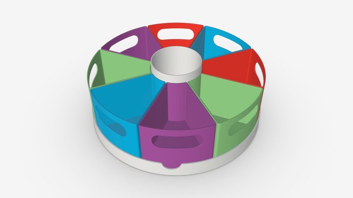 Colorful organizer 3D Model