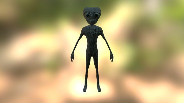 JCP_Alien_Ex9 3D Model