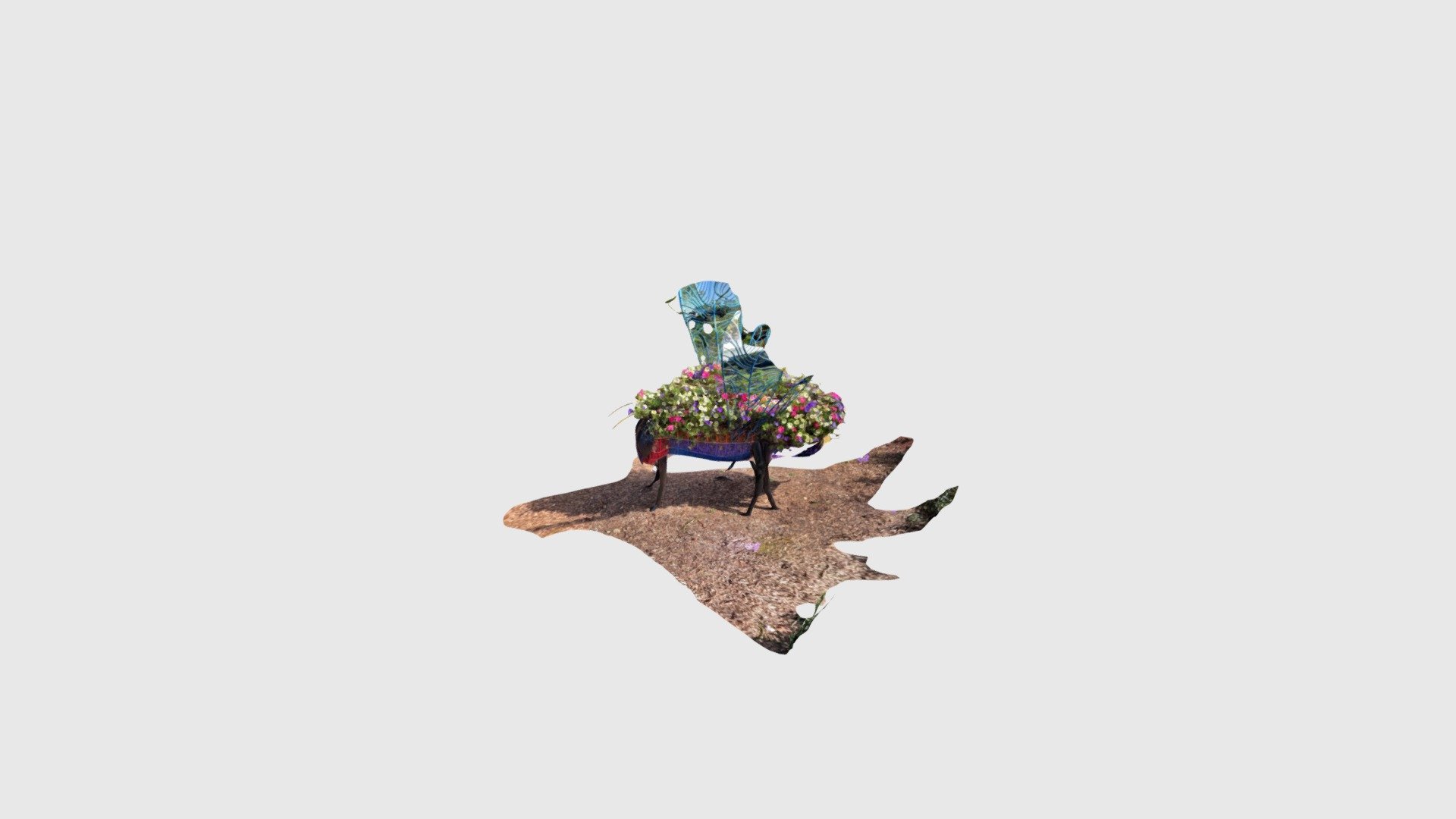 Bee Flower sculpture — Sketchfab embed 3D viewer